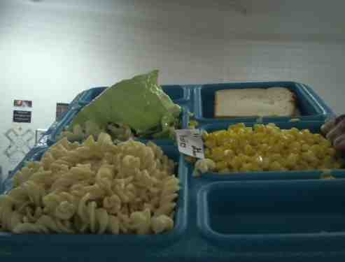 A photograph of a canteen tray at Blessington dated 2025-05-21